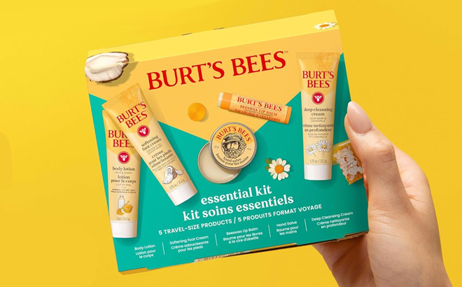 Burts Bees Christmas Gifts 5 Piece Set Burts Bees Christmas Gifts 5 Piece Set