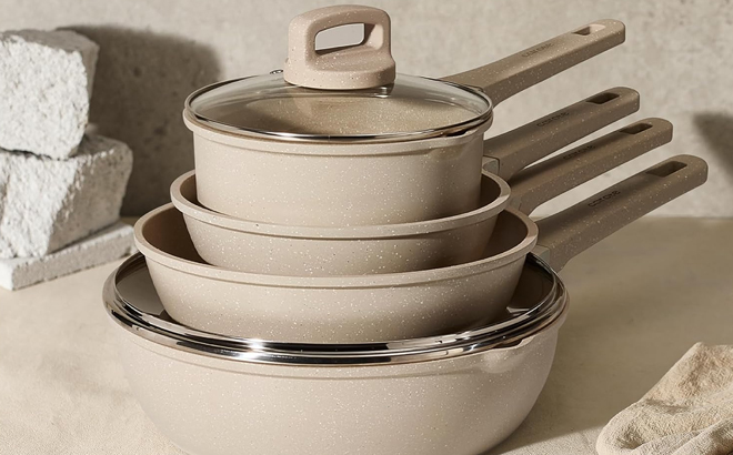 Carote Nonstick Pots and Pans Cookware Set Carote Nonstick Pots and Pans Cookware Set