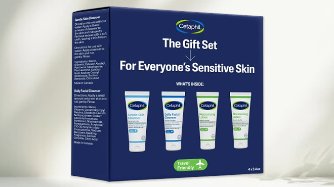 Cetaphil 4 Piece Skincare Gift Set Cetaphil 4 Piece Skincare Gift Set