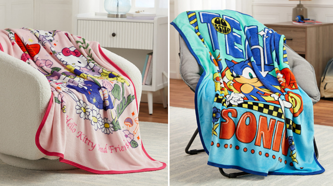 Character Silky Soft Throw Blanket Character Silky Soft Throw Blanket