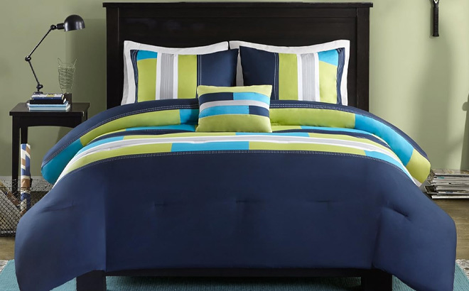 Comfort Spaces Casual Comforter 4 Piece Set