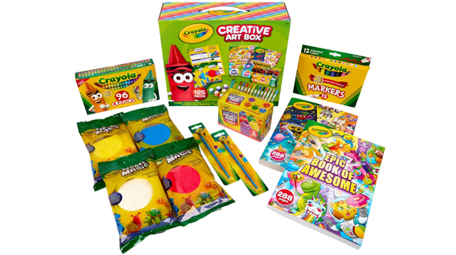 Crayola Creative Art Box 125 Piece Set
