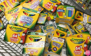 Crayola Products in the Cart