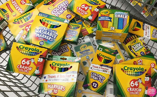 Crayola Products in the Cart Crayola Products in the Cart