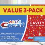 Crest Kids Cavity Protection Toothpaste 3 Pack