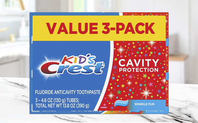 Crest Kids Cavity Protection Toothpaste 3 Pack Crest Kids Cavity Protection Toothpaste 3 Pack
