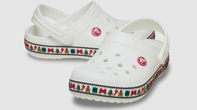 Crocs Adult Crocband Holiday Clogs Crocs Adult Crocband Holiday Clogs
