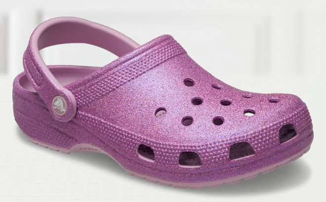 Crocs Classic Iridescent Glitter Clog Crocs Classic Iridescent Glitter Clog