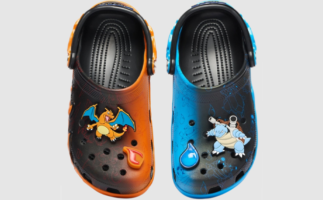 Crocs Pokemon Mens Classic Clogs Charizard Blastoise Crocs Pokemon Mens Classic Clogs Charizard Blastoise