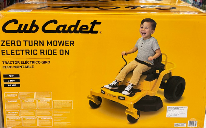 Cub Cadet Zero Turn Mower 12V Ride On
