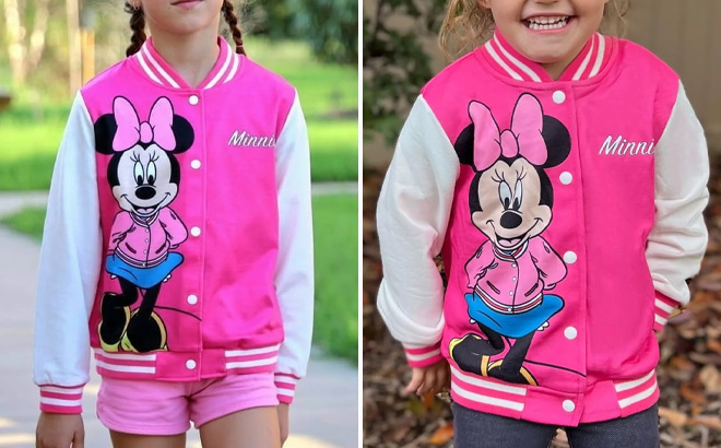 Disney Girls Bomber Jacket Disney Girls Bomber Jacket