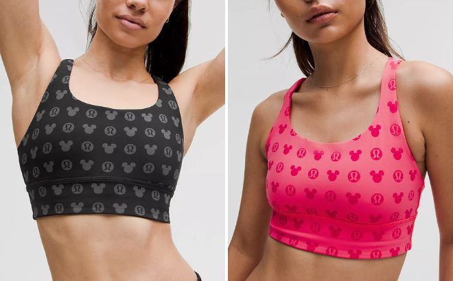 Disney x Lululemon Energy Longline Bra
