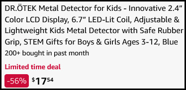 Dr Otek Kids Metal Detector Checkout Dr Otek Kids Metal Detector Checkout