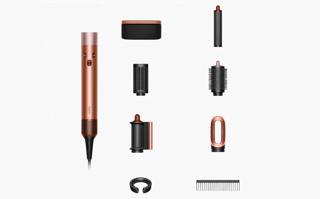 Dyson Airwrap ID Multi styler for Straight to Wavy Hair in Amber Silk