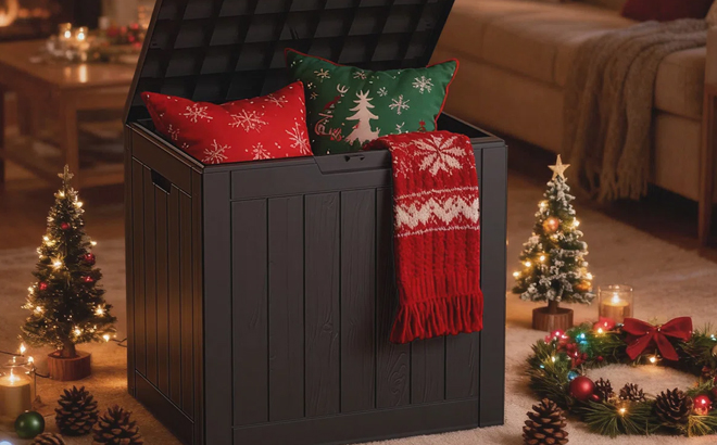 Emperic Design 30 Gallon Small Lockable Deck Box Emperic Design 30 Gallon Small Lockable Deck Box