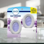 Febreze Small Spaces Air Freshener in Lavender Scent on the Table