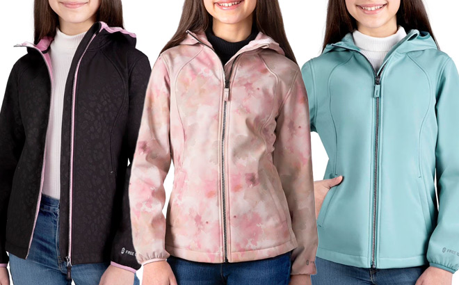 Free Country Girls Softshell Jackets