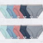 Fruit of the Loom Womens Cotton Hi Cut Brief Underwear 10 Count