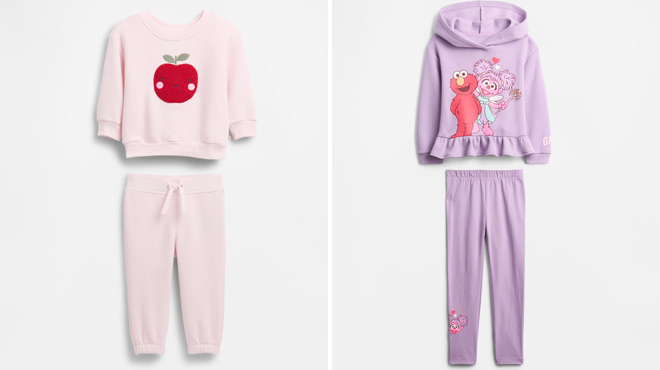 GAP Factory Baby Fleece Two Piece Outfit Set