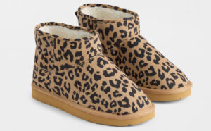 GAP Kids Vegan Suede Sherpa Lined Boots