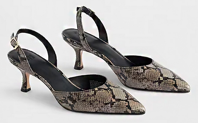 GAP Slingback Kitten Heels