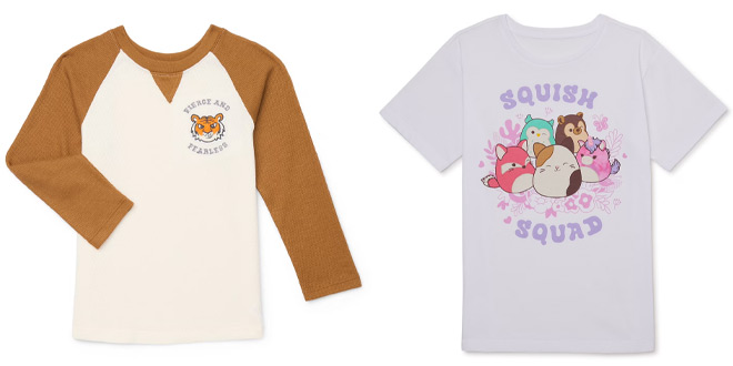 Garanimals Toddler Boys Textured Raglan Tee