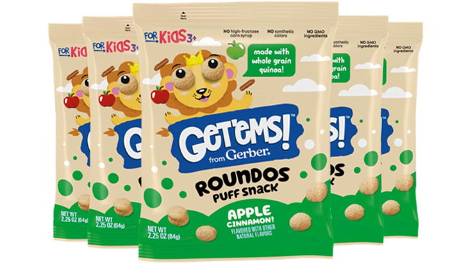 Gerber Getems Roundos Puffs