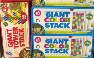 Giant Tower Stack and Color Stack Games at Sams Club