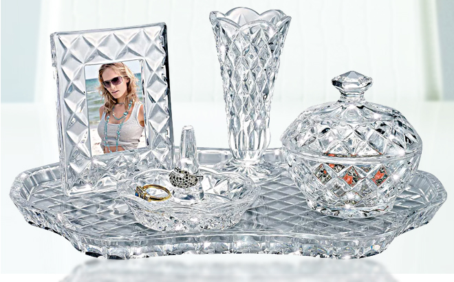 Godinger 5 Piece Crystal Set