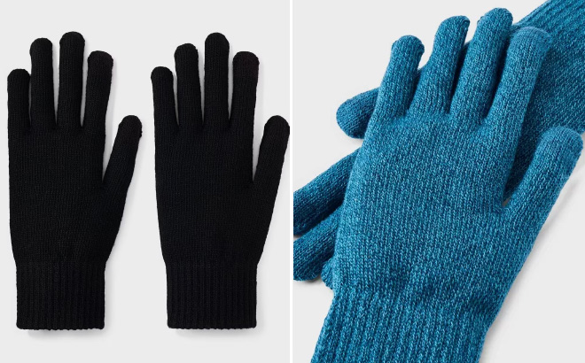 Goodfellow Co Mens Classic Knit Touch Gloves Goodfellow Co Mens Classic Knit Touch Gloves