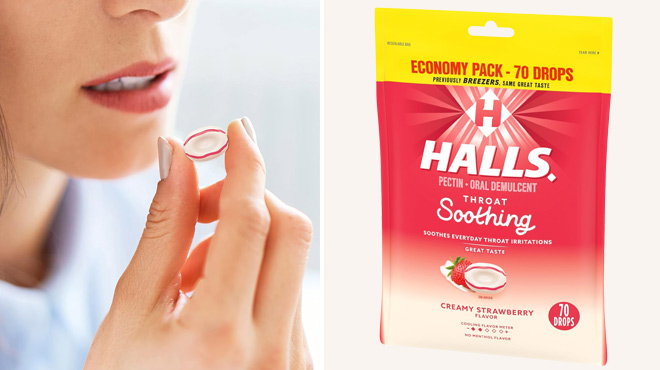 Halls Throat Drops
