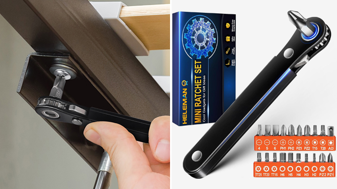 Heleman Right Angle Screwdriver Set