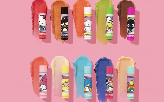 Hello Kitty Lip Smacker 10 Pack