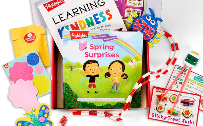 High Five Explore Spring Activity Box