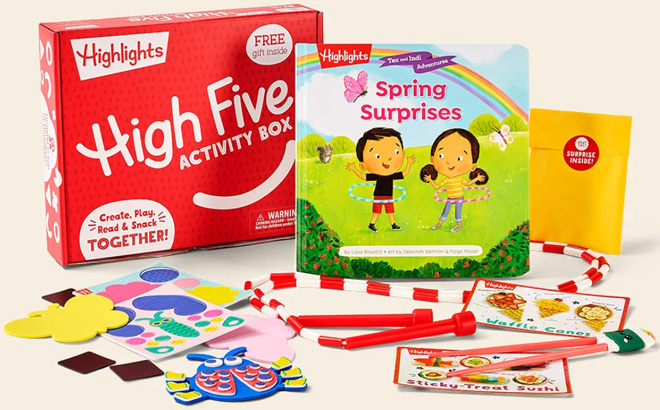High Five Spring Activity Box