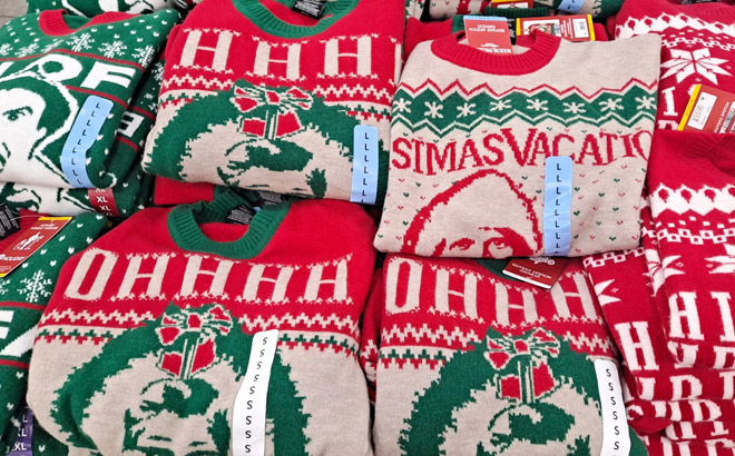 Holiday Sweaters at Sams Club