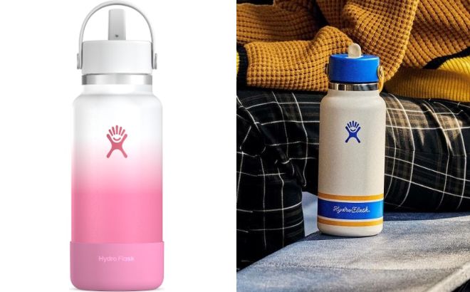 Hydro Flask Ombre 32 oz Wide Mouth with Flex Straw Cap