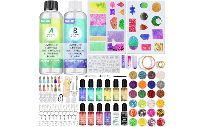 IGaiety Resin Jewelry Making Kit