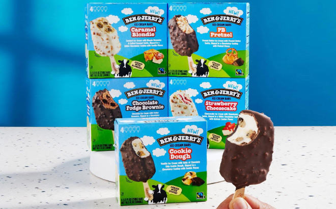 Ice Cream Bars at Ben Jerrys