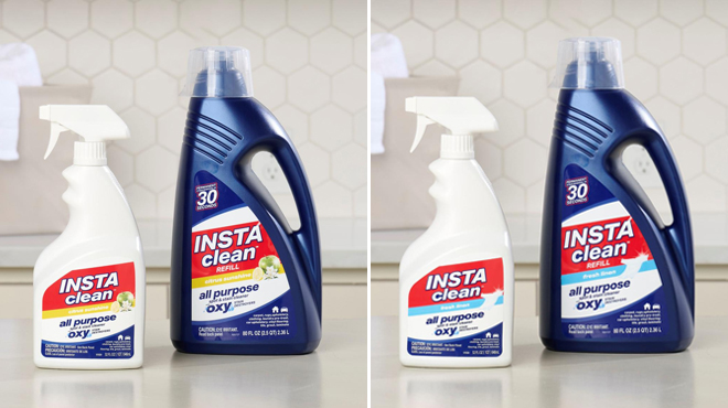 InstaClean All Purpose Cleaner Stain Remover 2 Piece Set