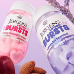 Jergens Cherry Almond Lotion Bursts in Cherry Almond and Lavender Scent