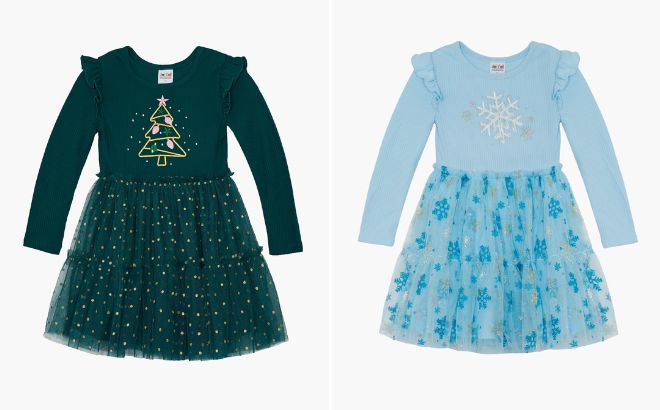 Joyful Moments Infant Girls Christmas Tree Tutu Dress