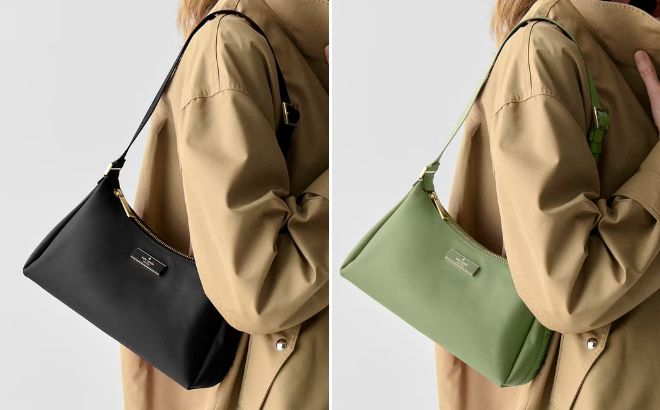 Kate Spade Outlet Carter Nylon Small Shoulder Bag Kate Spade Outlet Carter Nylon Small Shoulder Bag