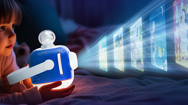 Kids Bluetooth Storybook Projector Nightlight