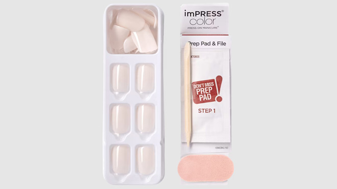 Kiss imPRESS Color Short Press On Manicure Nails Kiss imPRESS Color Short Press On Manicure Nails