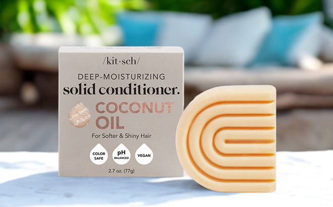 Kitsch Coconut Oil Conditioner Bar Kitsch Coconut Oil Conditioner Bar