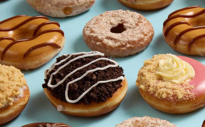 Krispy Kreme Winter Seasonal Collection Donuts