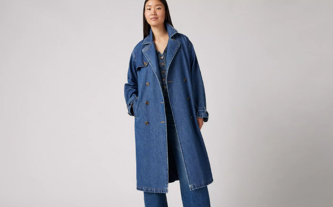 Levis Spade Trench Coat