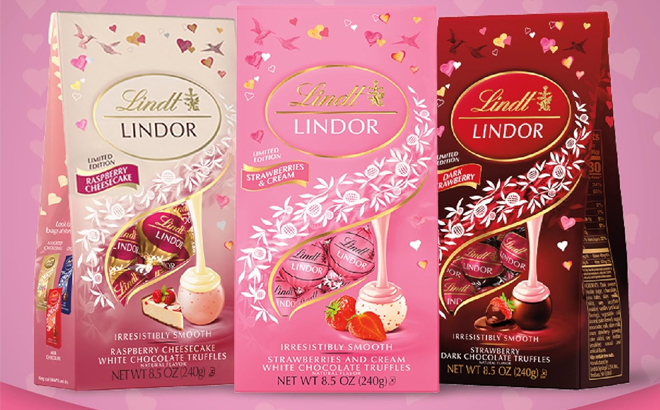 Lindt Strawberry Cream Truffles
