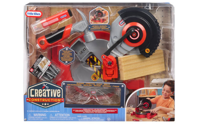 Little Tikes Creative Construction Power Cuts Set